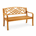 Teakholz Gartenbank 120 cm Braun